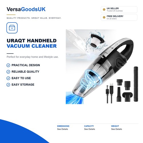 Uraqt handheld vacuum cleaner - uraqt,