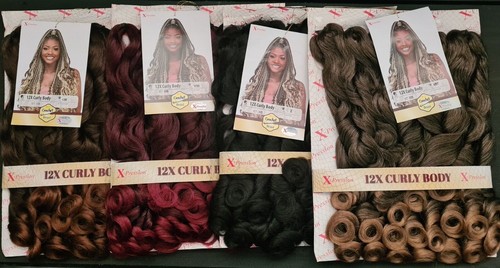 12x french loose curly - curly, braids
