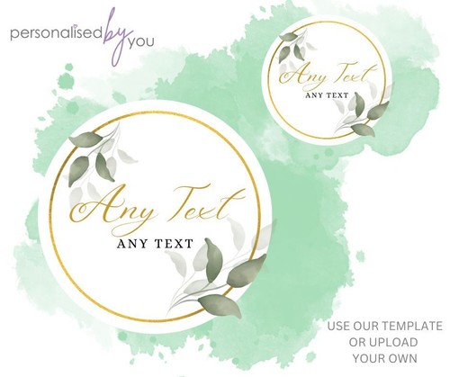 Personalised custom round - personalised,