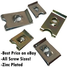 Speed Fasteners Screw Size 4,6,8,10,12,14 U Clips Spire Auto Captive Nut Clip