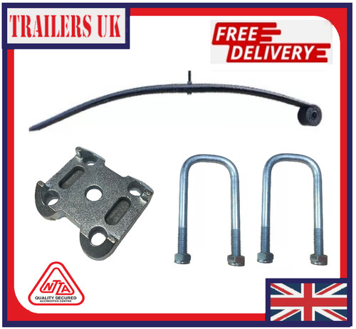 Single leaf spring - leaf, suitable