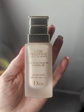 Dior Prestige Light in white. The Mineral UV Protector Blemish Balm SPF 50 30ml