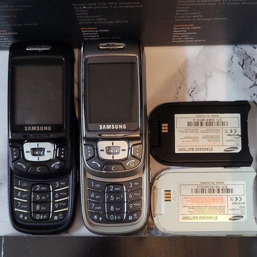 Samsung sgh d500 boxed - samsung,