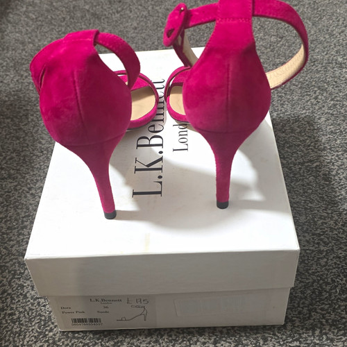 Bennett dora pink - pink, suede
