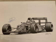 Hand signed nigel - signed, mansell