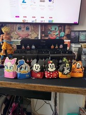 Loungefly Disney Bag Charm - Mickey,Minnie,Donald,Daisy,Pluto,Goofy you choose