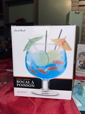 Fish Bowl Cocktail Glass with