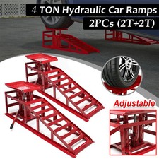 2 x Heavy Duty Metal Car Ramp