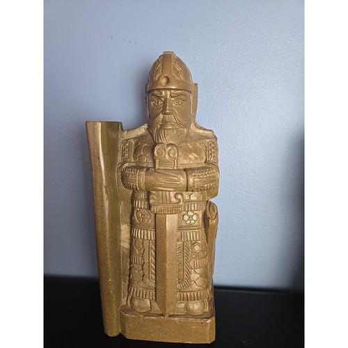 Carved soapstone asian scholar - carved,