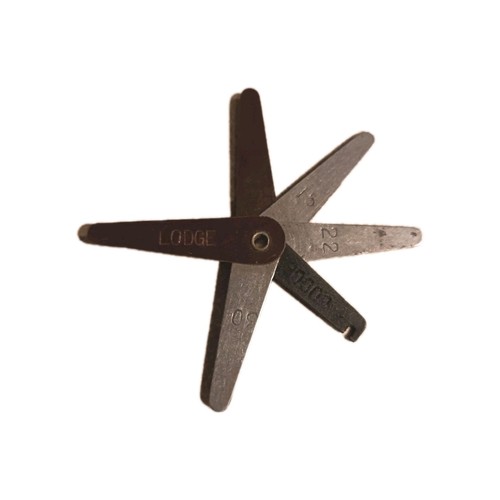 Lodge vintage feeler gauge - lodge,