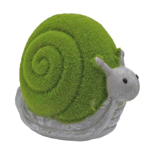Snail garden ornament - ornament, flock