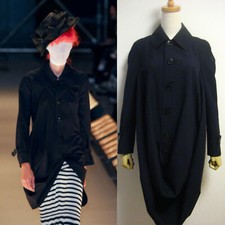 Junya Watanabe Comme des Garcons Black Coat Japanese designer