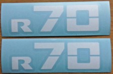 BMW R 70 Sticker White (1)