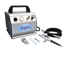 Airbrush & Compressor Set Expo
