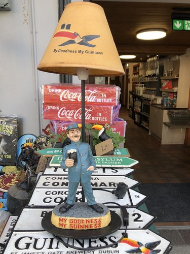 Guinness zoo keeper lamp with - zoo,