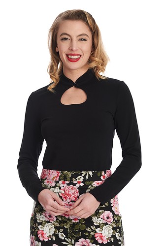 Womens black retro - retro, vintage
