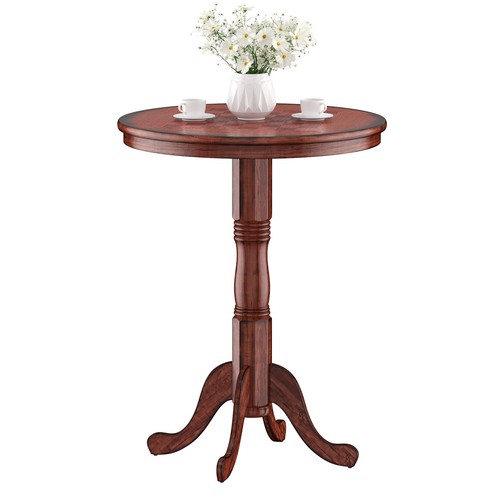 Round pub table wooden - round,