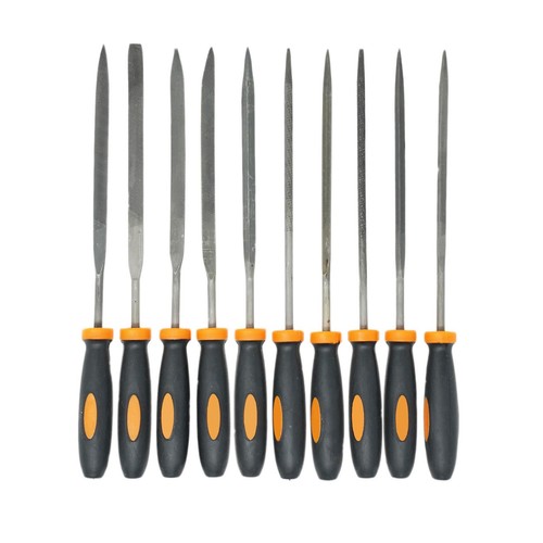 10pc needle file set 150mm - set, 3