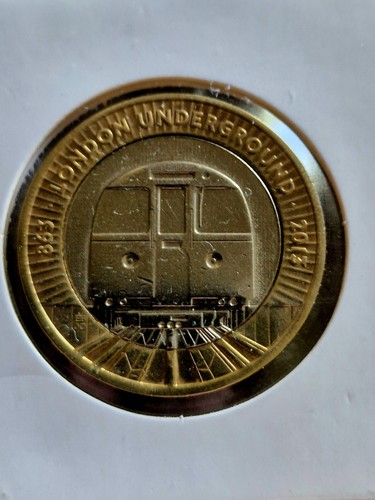 London underground coin - underground,