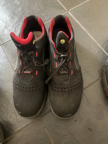 Uvex black red lace up - uvex, lace-up