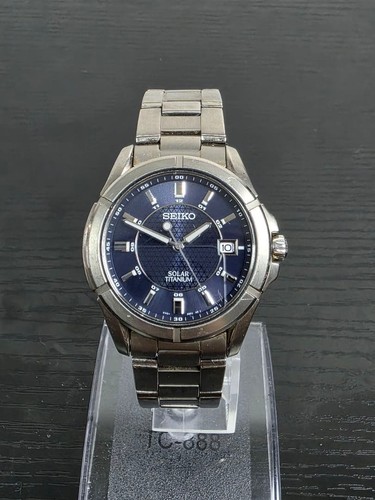 Seiko solar v145 0ax0 men - solar, men's