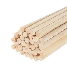 Pack wooden dowel rods - wooden,