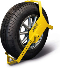 10"-16" Heavy Duty Wheel Clamp Suitable for Tyre Sizes 135 Mm to 215 Mm, Diamete