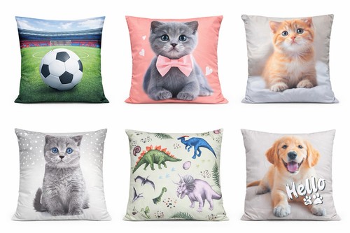 Kids cushion cover 45x45cm - kids,
