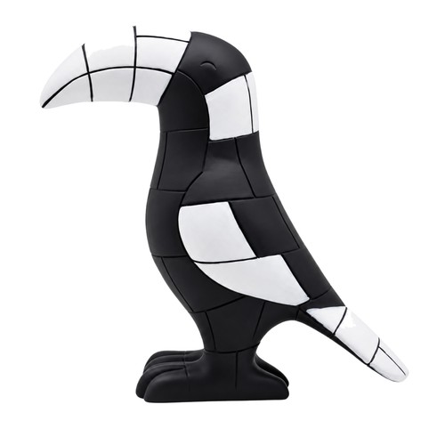 Geometric bird sculpture - geometric,
