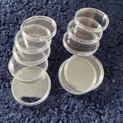 39mm coin capsules cases - x,