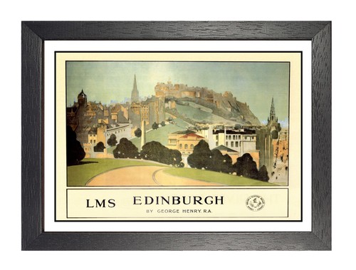 Edinburgh poster railway - 11,