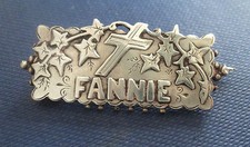 Vintage Silver Victorian Name