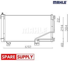CONDENSER, AIR CONDITIONING