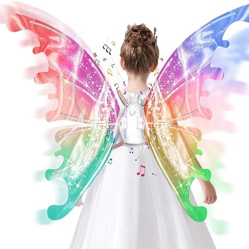 Led butterfly wings - led, adult