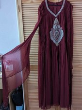 Free style arabic long dress - arabic,