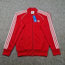 Adidas Jacket Mens Small  Red