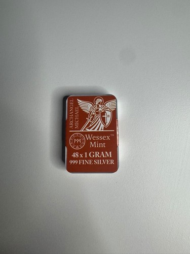 Wessex mint 48x silver bars - mint, 1g