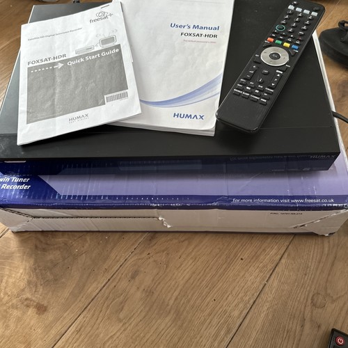 Humax freesat recorder foxsat - humax, freesat+