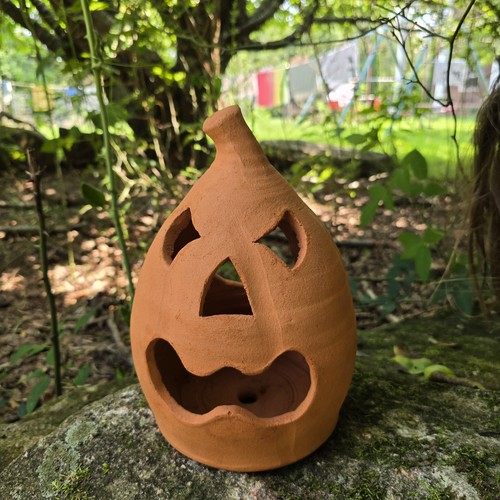 Handmade folk pottery jack - handmade,