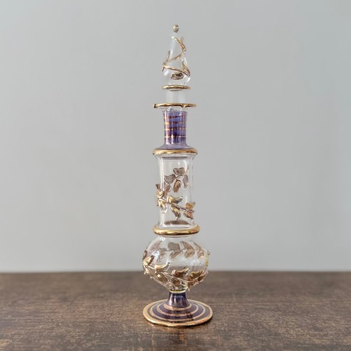 Vintage egyptian glass perfume - egyptian,