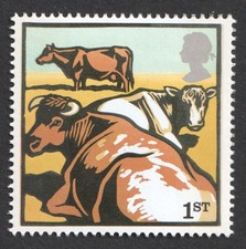 2005 1st Dairy Shorthorn Cattle. Farm Animals. SG 2505