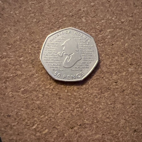 Sherlock holmes 50p fifty - holmes,
