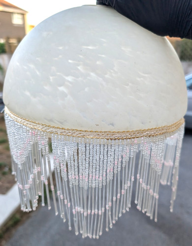 Vintage art deco frosted glass - deco,