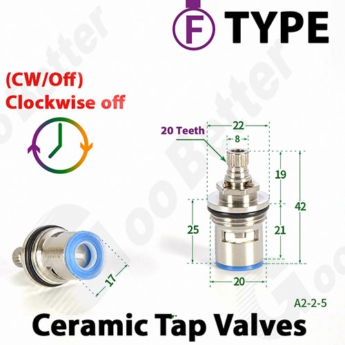Replacement tap valves ceramic - replacement,
