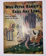 Vtg 1944 Why Peter Rabbit’s