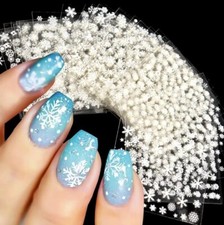Beautiful Christmas themed Nail Art Stickers Snowflakes Trees Snowmen Reindeer