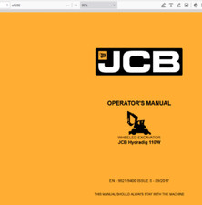 JCB Hydradig 110W WHEELED