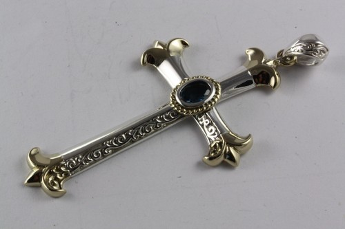 Knight templar cross pendant - templar,