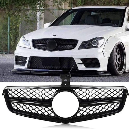 Front grill gloss black - front,