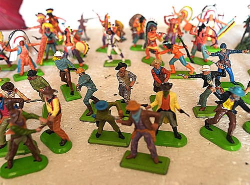 Britains cowboys 20 - cowboys,